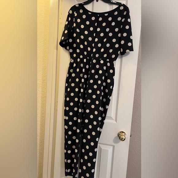 Anthropologie corelynncalter Polka Dot Jumpsuit Size S - Picture 2 of 3